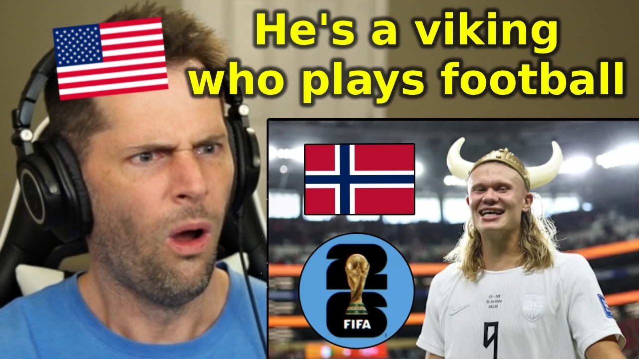 American Reacts to Haaland DOMINATING the World Cup