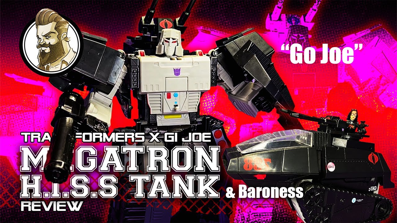 Ham-Man Reviews - Transformers x G.I. Joe - Megatron H.I.S.S. Tank & Baroness - Chef Kiss