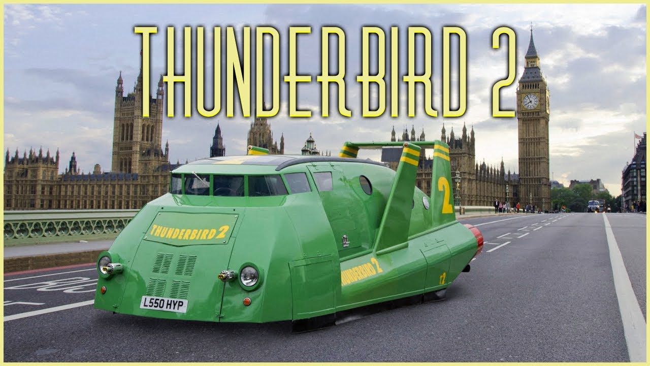 Thunderbird 2: Уникальная переделка Toyota Previa, вдохновленная фильмом «Тандербердс».