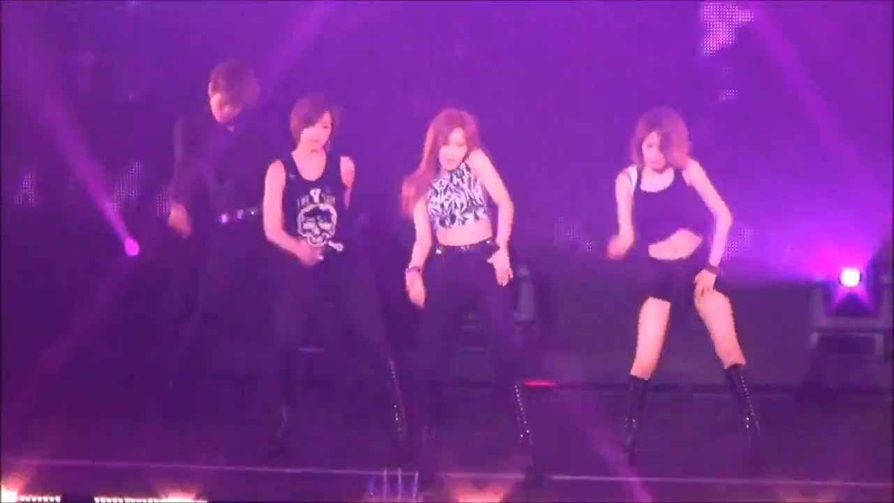 130713 Fancam Dangerous Love - EunJung Hyomin Jiyeon (T-ara) in Budokan Concert