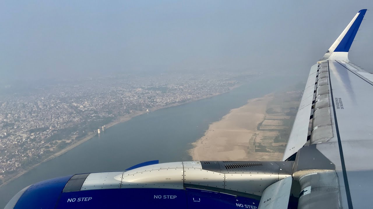 Allahabad || Prayagraj || Airport Landing [4K]