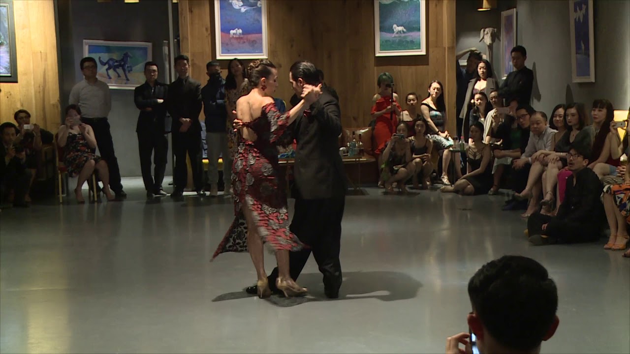 Juan Malizia y Manuela Rossi Beijing Grand Milonga 2018 03 17 show 01