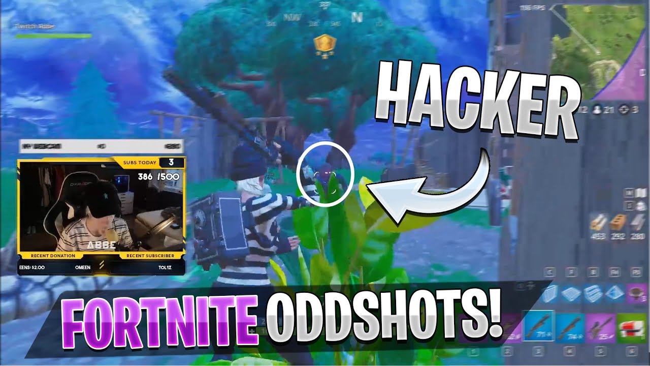 Svenska Fortnite Oddshots #6 - HACKER!? (HIGHLIGHTS/FUNNY MOMENTS)