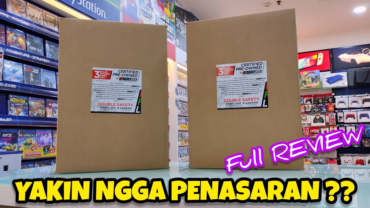 AKHIRNYA MASUK JUGA PLAYSTATION MURAH BERGARANSI DI GSSHOP BANDUNG