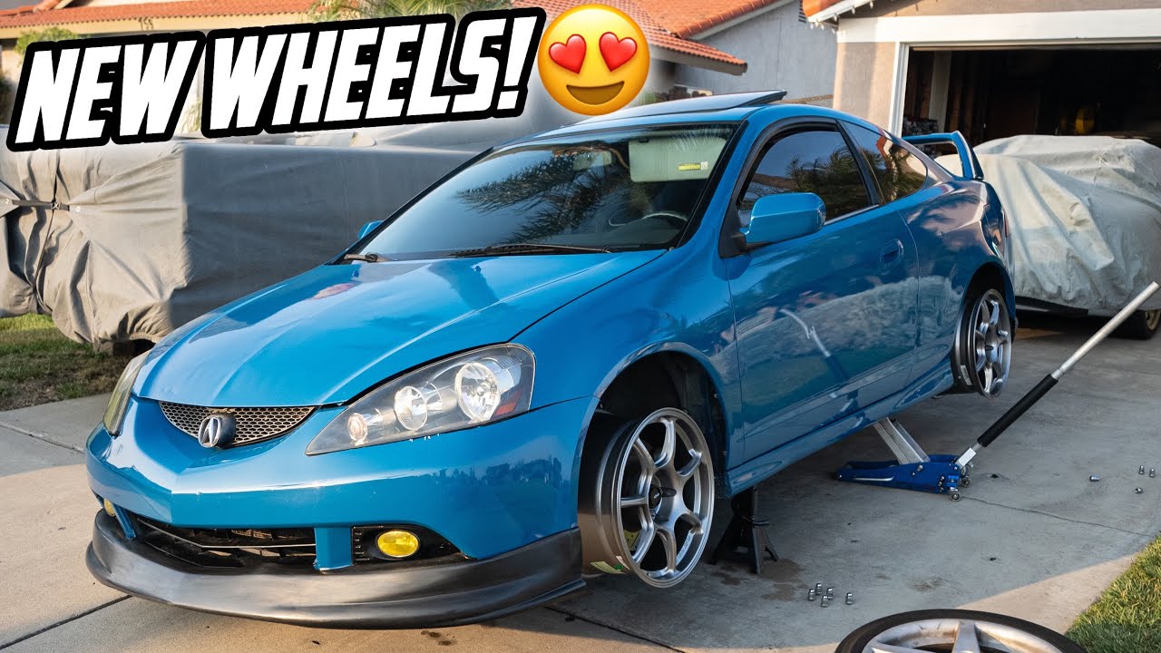 Мой TIME ATTACK Rsx Type S получает агрессивные диски и шины KONIG!