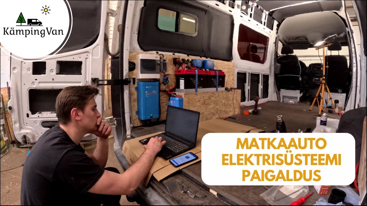 Matkaauto elektrisüsteemi paigaldus
