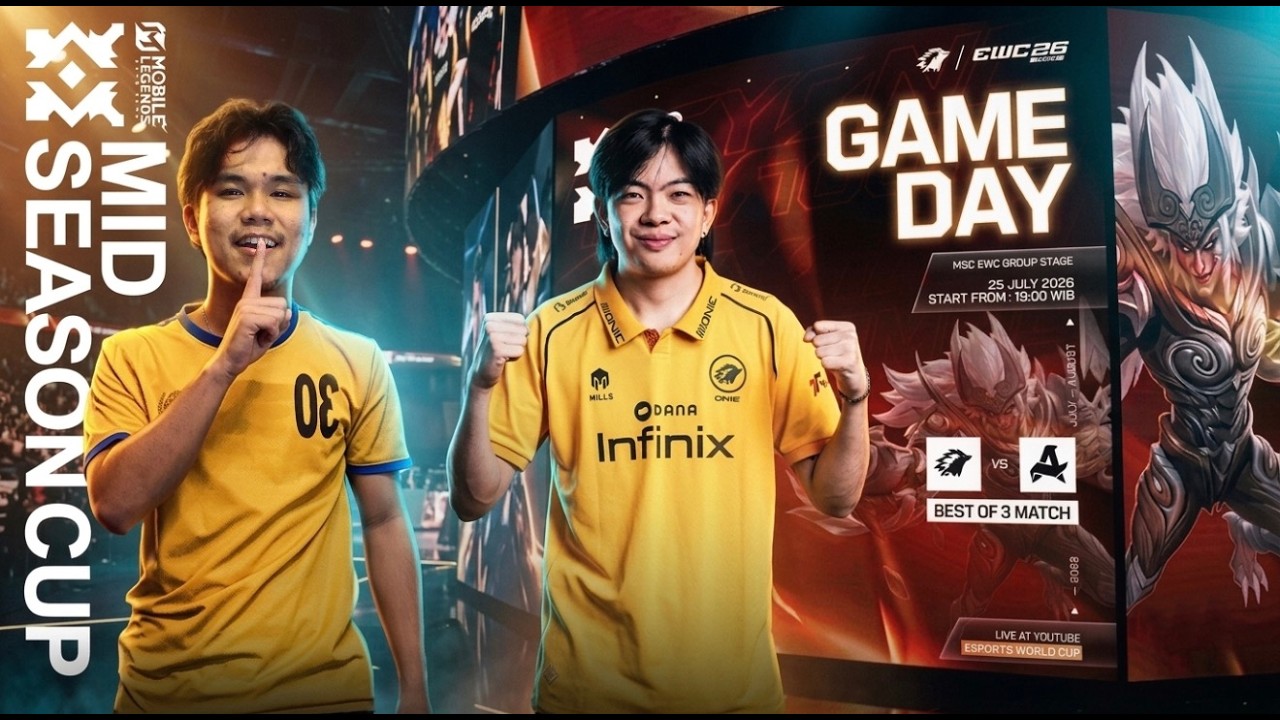 LIVE🔴With ONIC Kiboy Today ! | MSC at EWC 2026 Watchparty