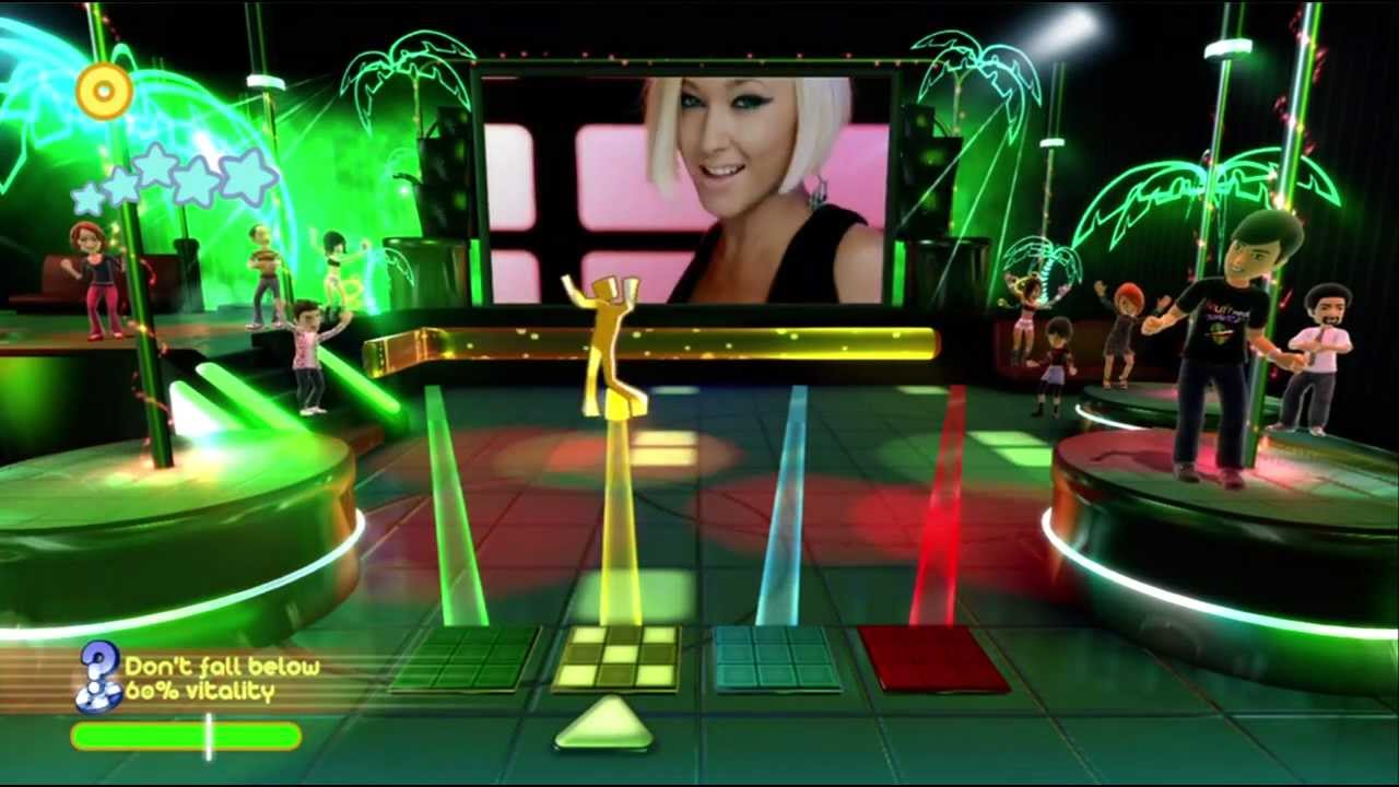 Dance Paradise 720P gameplay Atomic Kitten (Ladies Night) Xbox 360 Kinect
