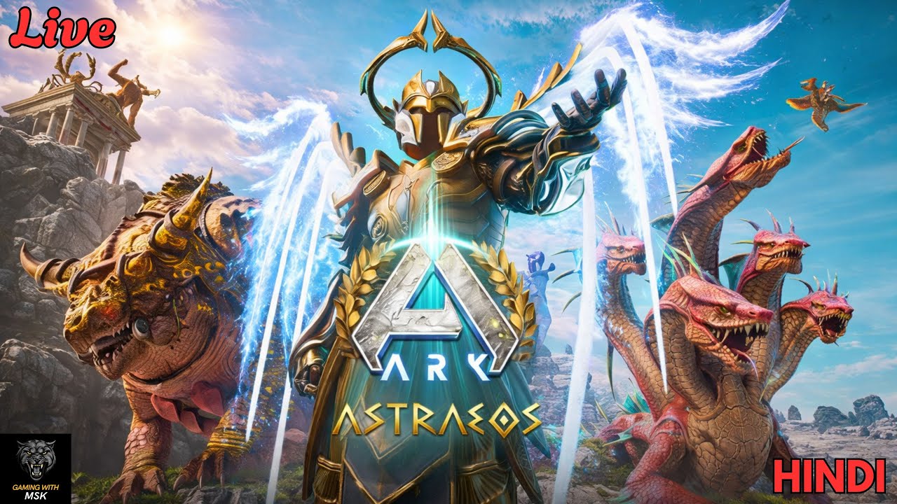 Ark Survival Ascended ASTRAEOS ! Exploring the MAP | DAY 1