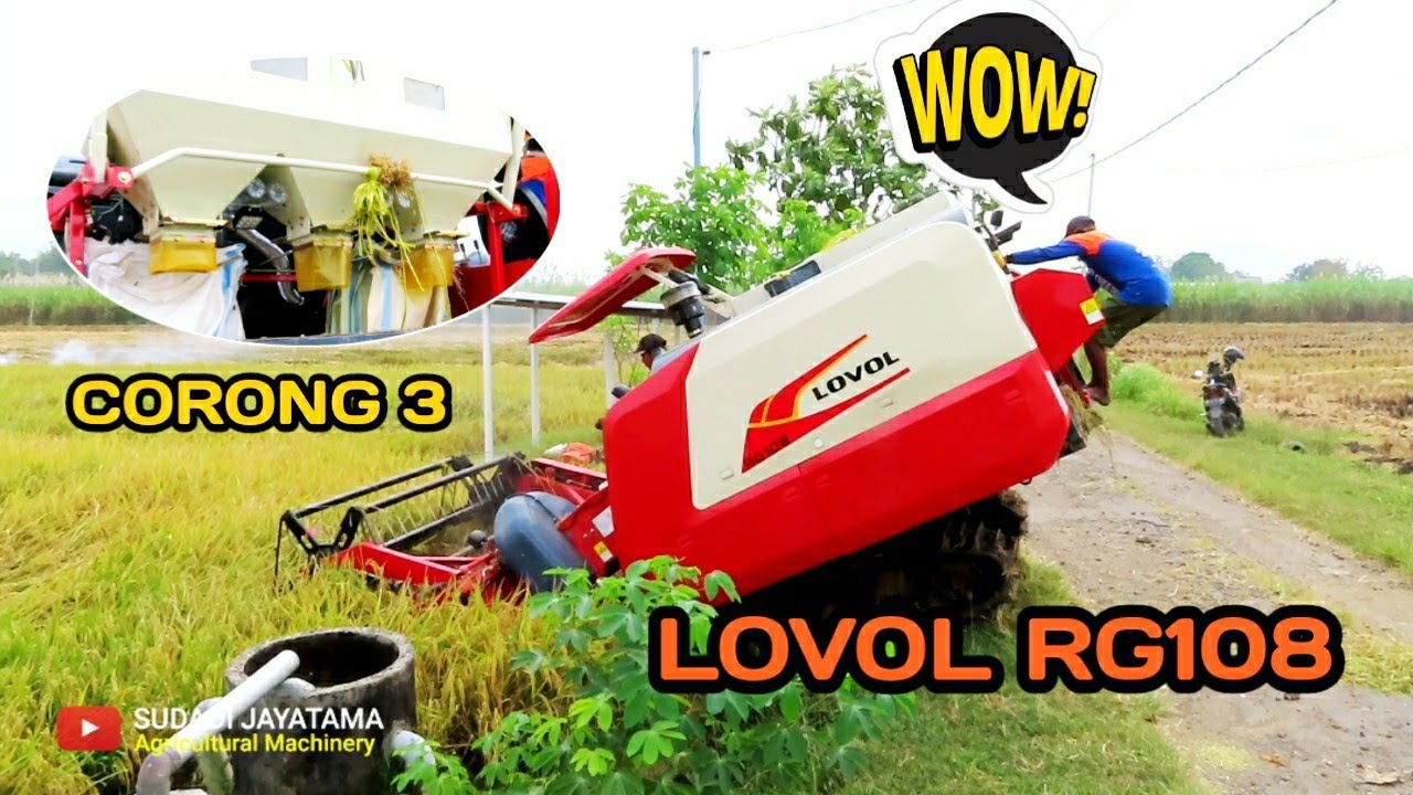 KOMBI SAWAH TERBARU LOVOL RG108 SATU SATUNYA DI INDONESIA