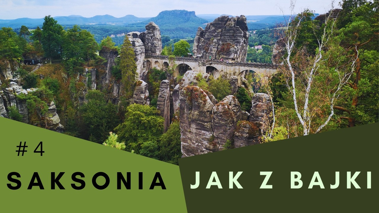 Magiczna Saksonia 🇩🇪 Most Bastei, Stadt Wehlen, Twierdza K&ouml;nigstein i szlaki wok&oacute;ł Malerweg