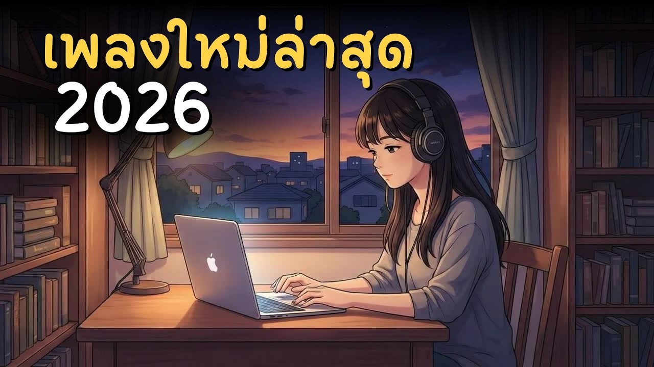 🎧 เพลงเพราะ ฟังสบาย แนวคาเฟ่ชิลล์ๆ ฟังตอนทำงานหรืออ่านหนังสือ