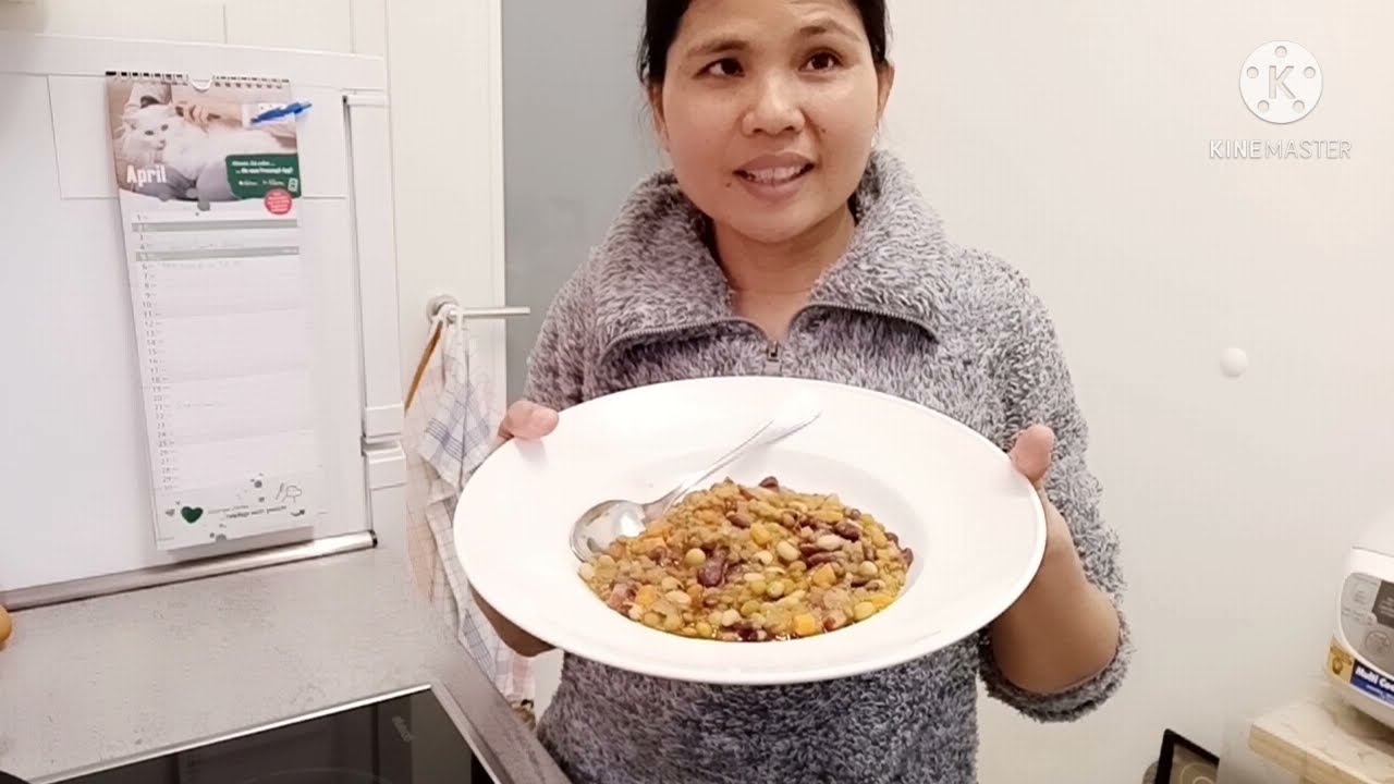 อาหารเพื่อสุขภาพ(ซุปถั่ว)ทำง่าย สไตล์แม่บ้านเยอรมัน
