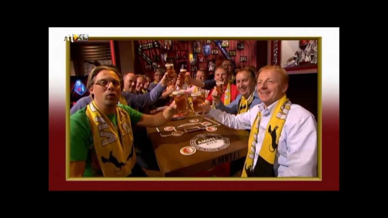 Harry Kasteel van VV Ruurlo is de kantineheld bij Voetbal International