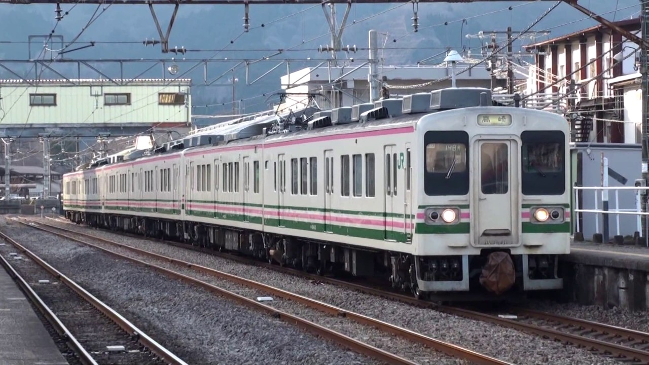2017年2月 高崎地区107系 6両編成最終期の記録