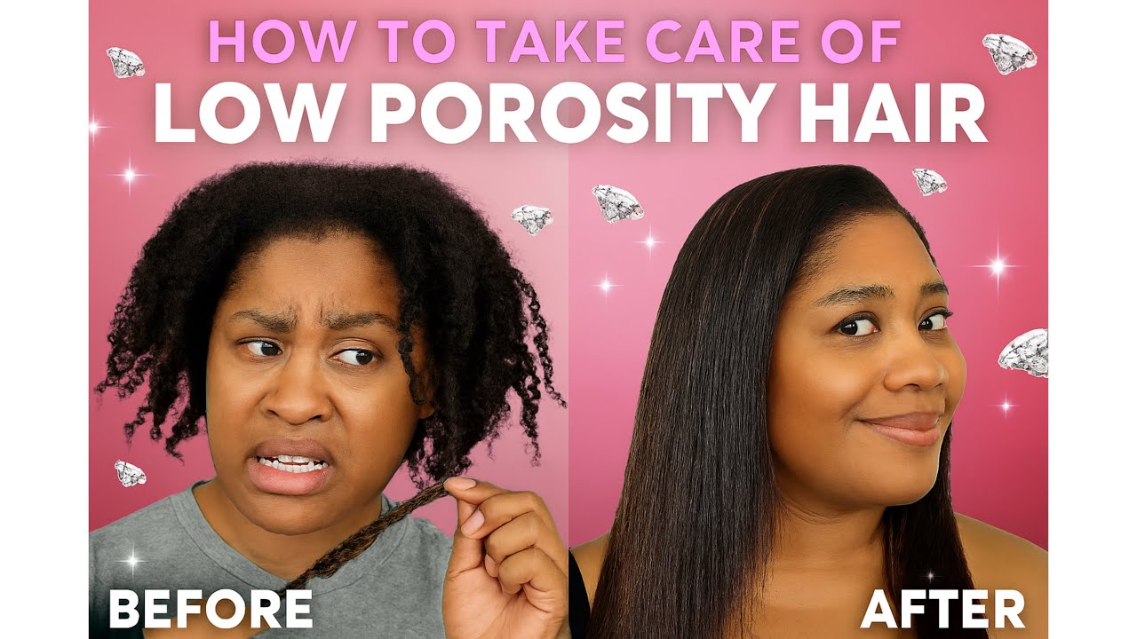 HOW TO CARE FOR LOW POROSITY HAIR