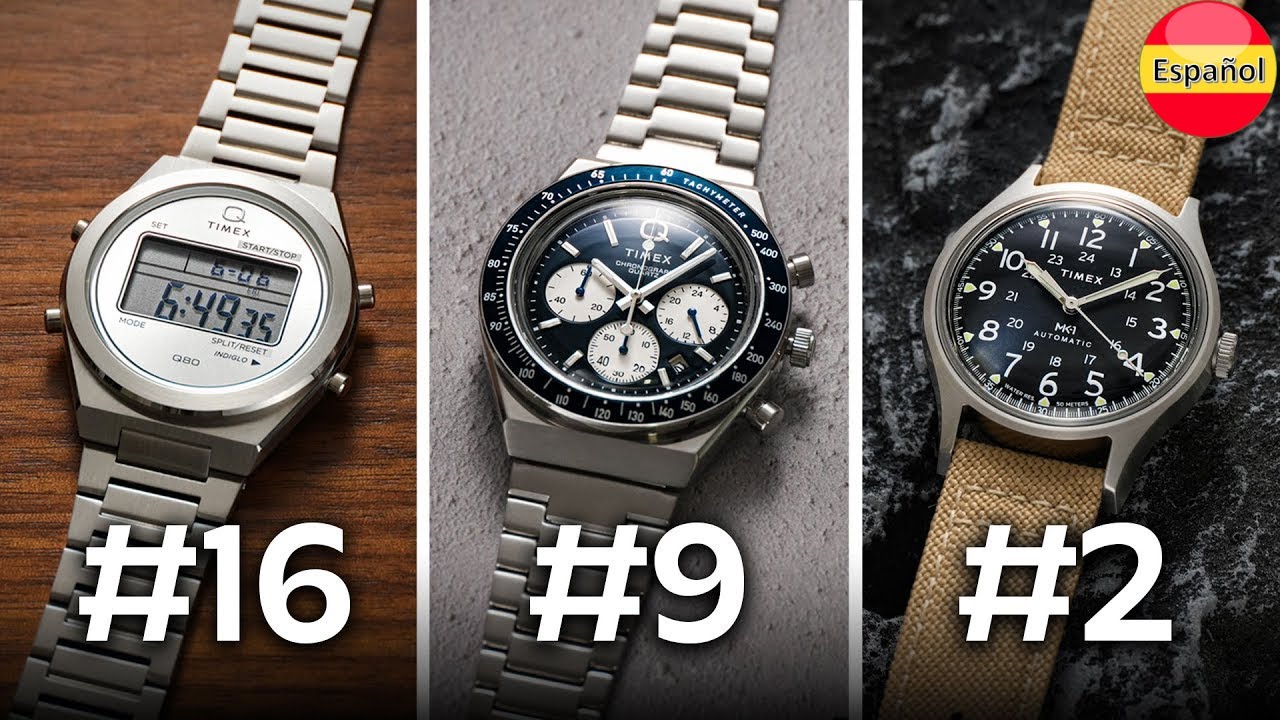 Los 20 mejores (y peores) relojes TIMEX