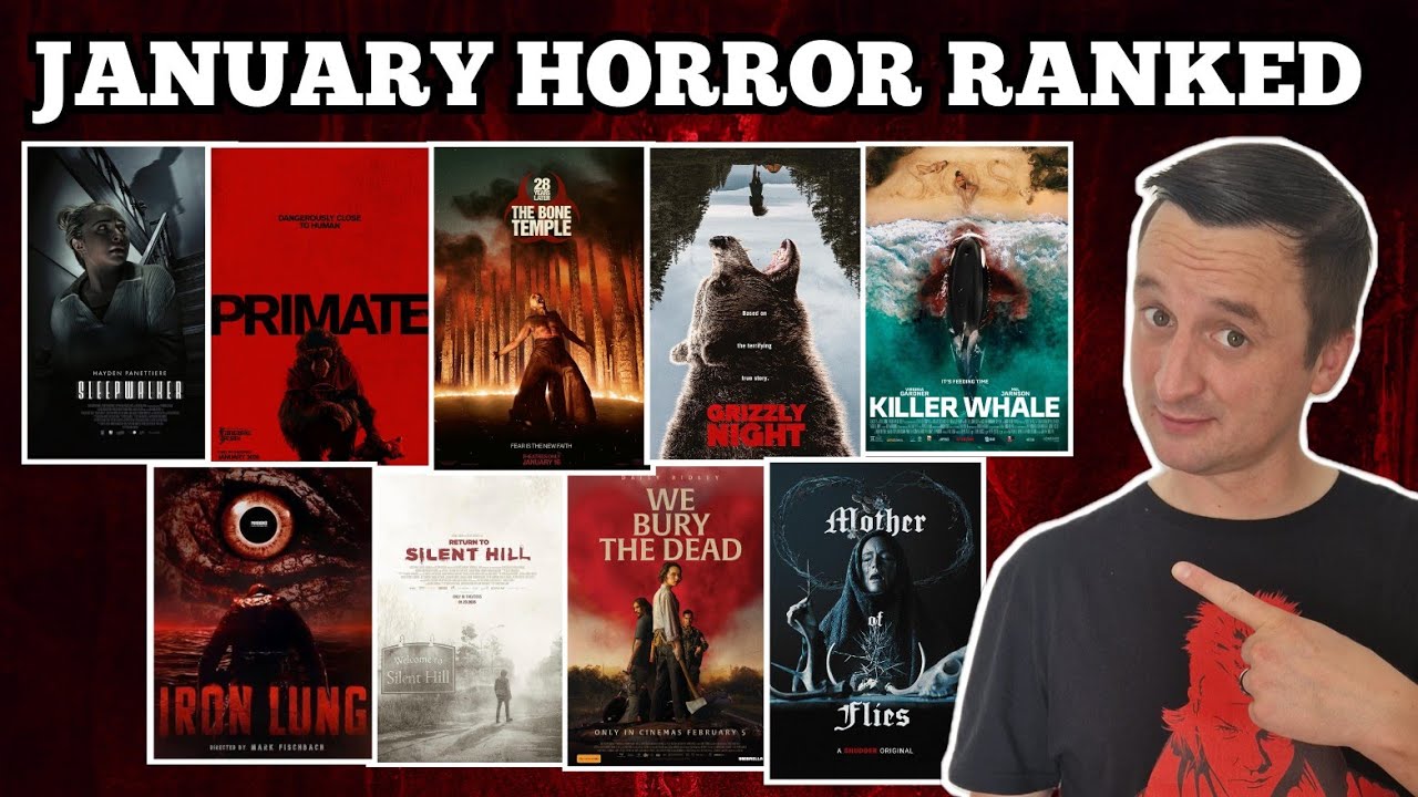 Ranking All 9 Horror Movies I Watched in January 2026