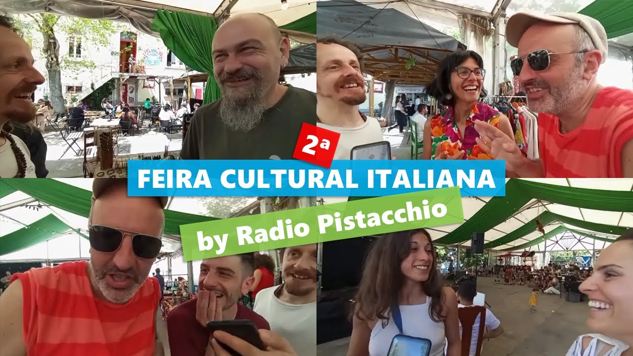 Feira Cultural Italiana 2: ennesima videocronaca by Radio Pistacchio