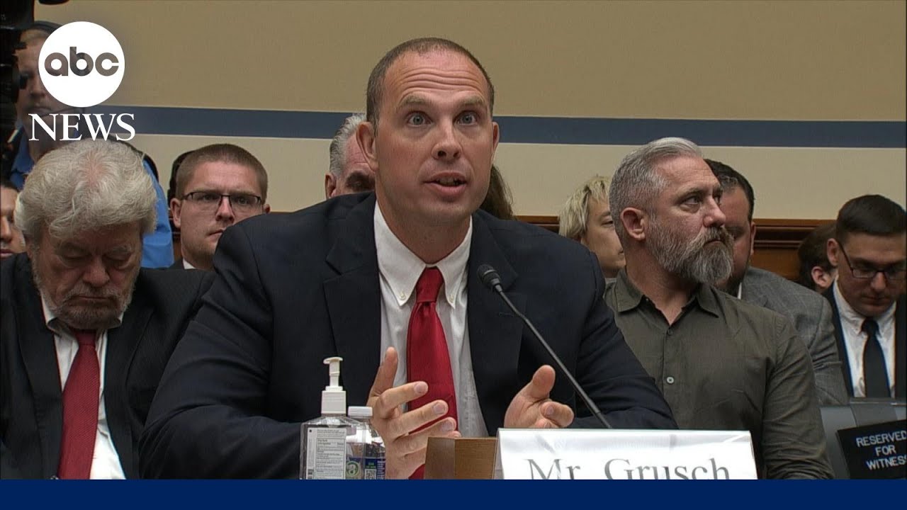 Whistleblower opening statement in House hearing on alleged covert government UAP program