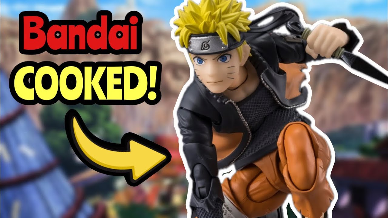 Обзор фигурки SH Figuarts Наруто Узумаки: Сила объединения от Tamashii Nations, BANDAI.