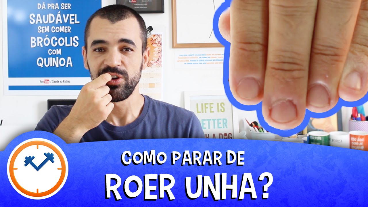 COMO PARAR DE ROER UNHA? 5 DICAS RÁPIDAS | Saúde na Rotina