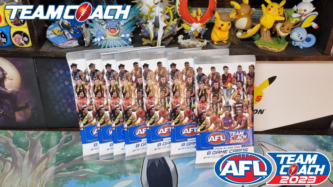Opening 7 Packs Of 2023 AFL Teamcoach Cards I Found At The Local Servo