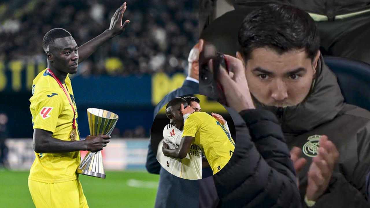 Brahim Diaz Congratulates Pape Gueye