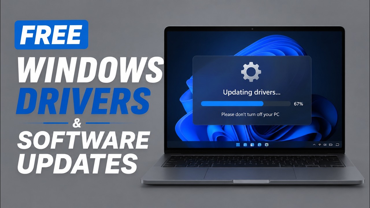 Бесплатное обновление драйверов и программного обеспечения Windows