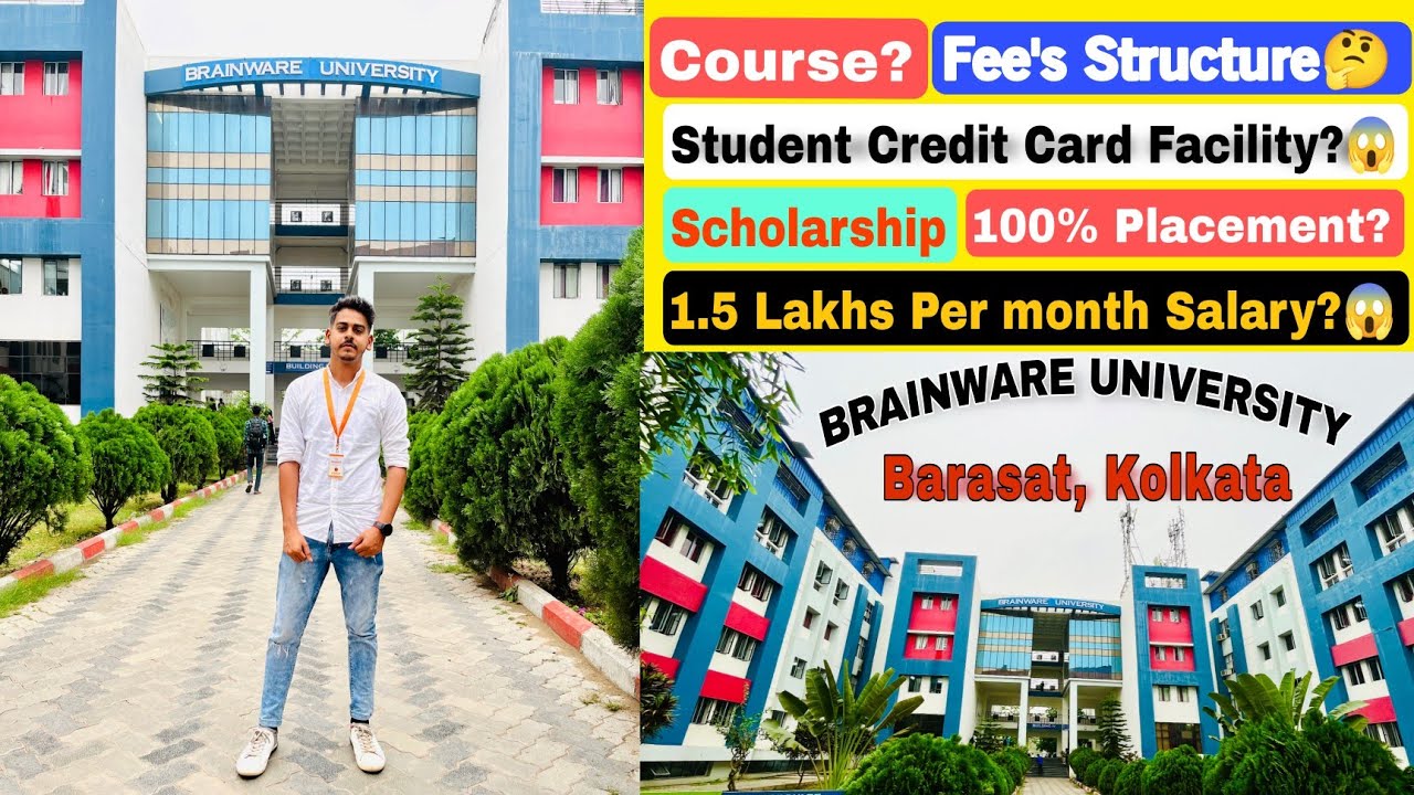 BRAINWARE UNIVERSITY || BARASAT KOLKATA || All Information in Bengali