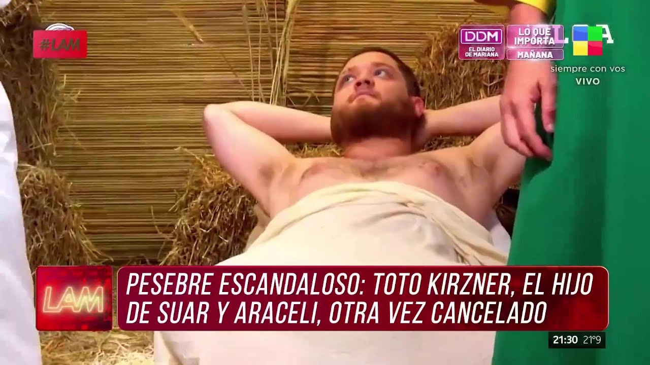 😱 PESEBRE ESCANDALOSO: Toto Kirzner, CANCELADO por su performance del niño Jesús