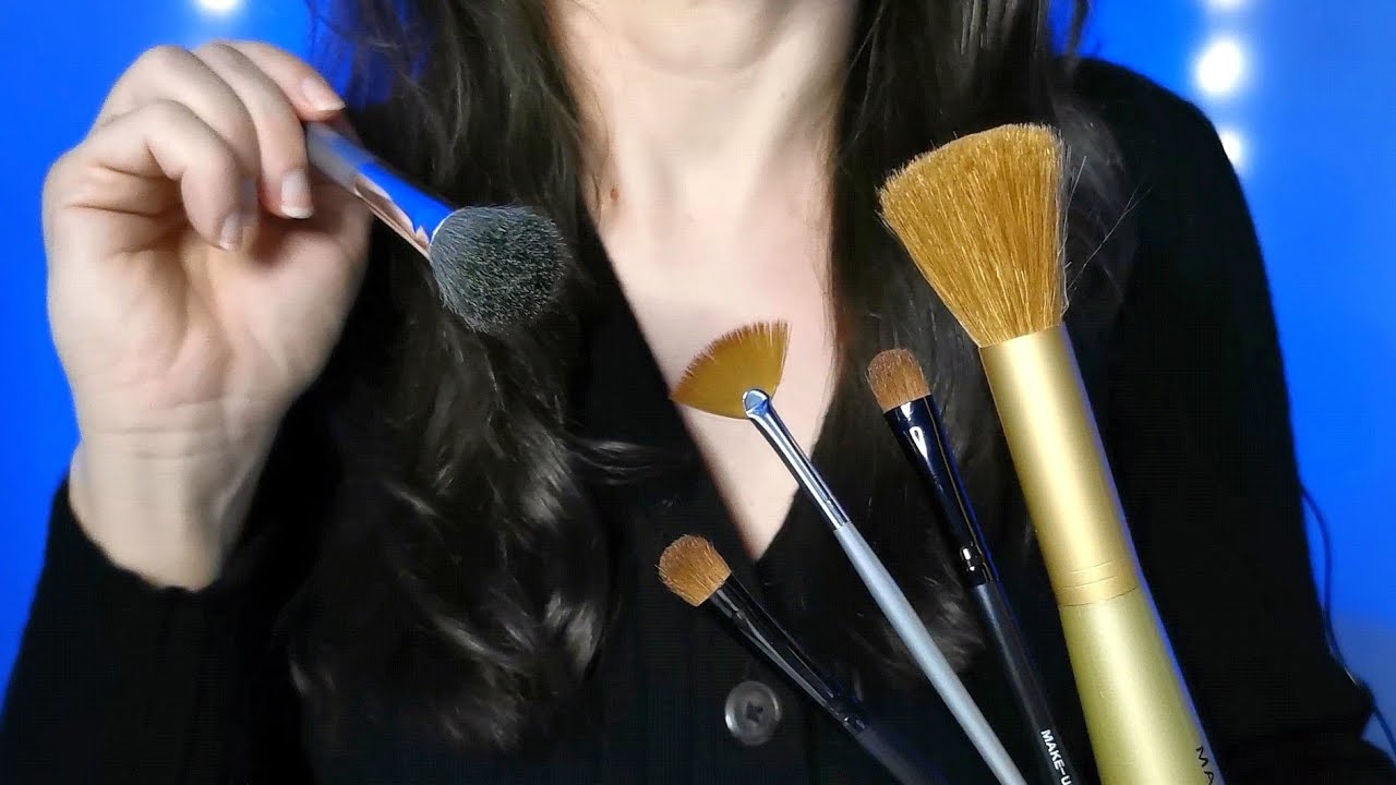 Greek ASMR 🇬🇷 Face Brushing For Sleep And Tension Relief (ΑΣΜΡ ΕΛΛΗΝΙΚΑ)