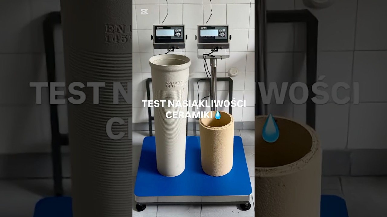 Ceramika Jawar vs tradycyjna &ndash; kto wchłonie więcej wody? Sprawdź wynik testu!💦 #ceramika #jawar