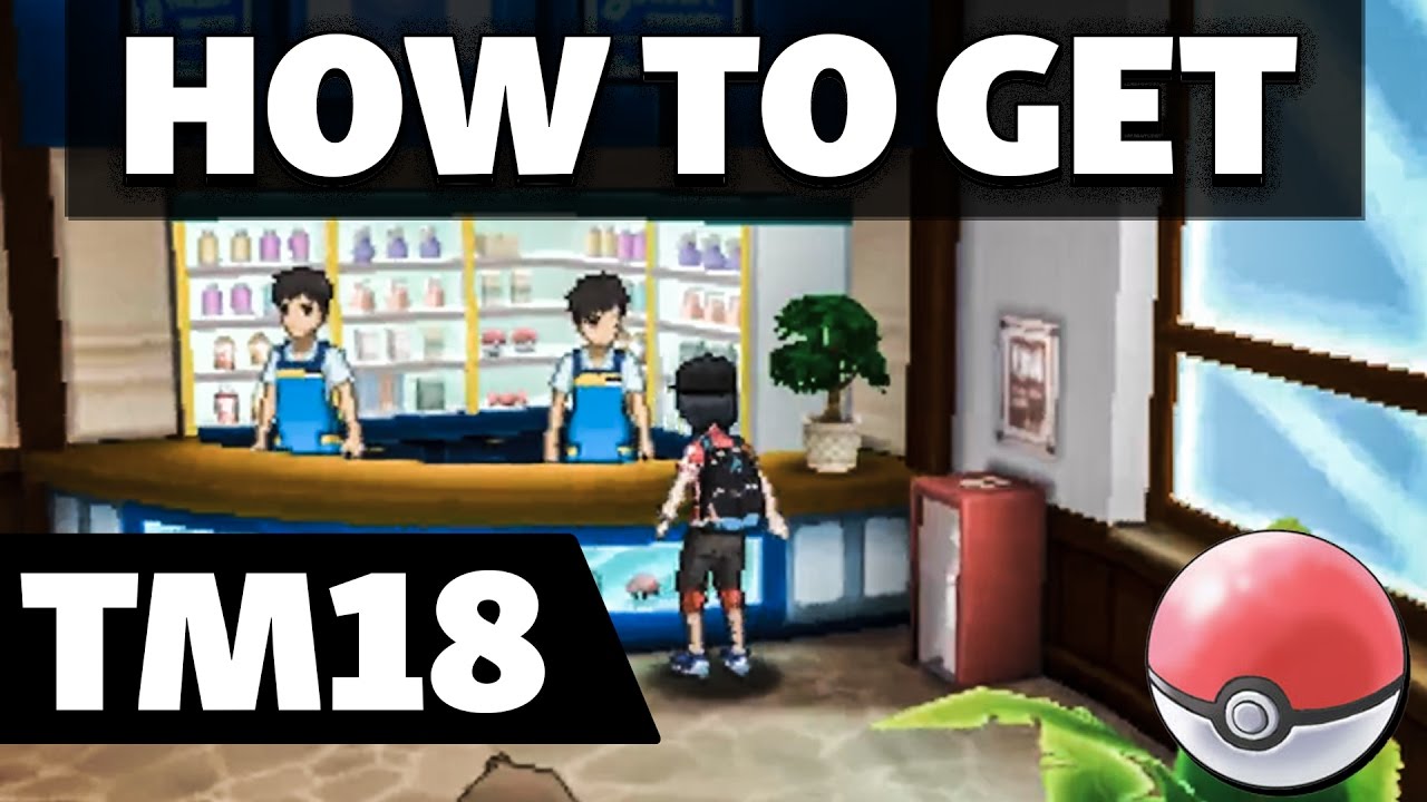 HOW TO GET TM18 Rain Dance in Pokemon Sun and Moon