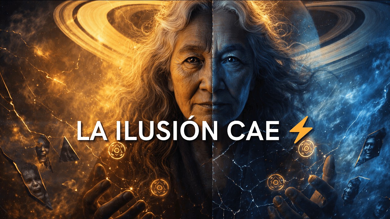 ⚡ Saturno y Neptuno se alinean — la ilusión cae y la verdad te mira