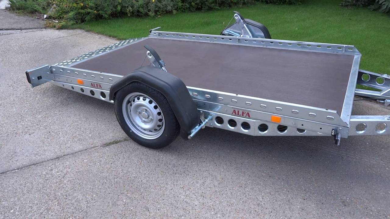 Absenkbare Anhängern - ALFA 12516SC