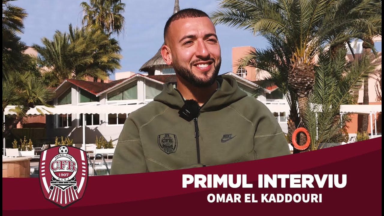 PRIMUL INTERVIU | El Kaddouri: „Toți oamenii mi-au spus doar lucruri bune despre CFR Cluj!”