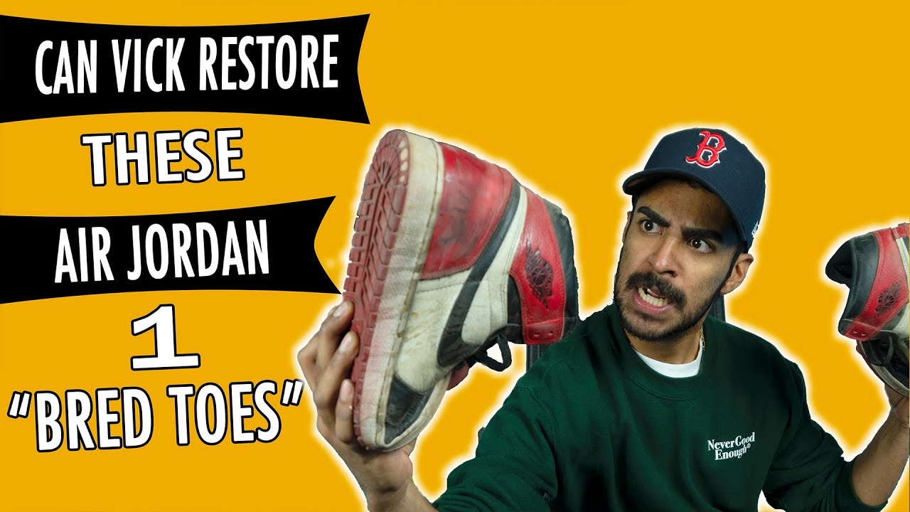 Can Vick Restore These Air Jordan 1 