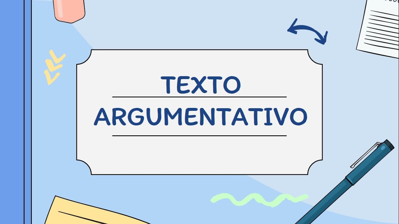 ELABORAMOS UN DISCURSO ARGUMENTATIVO