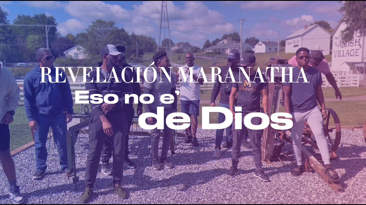 Revelacion Maranatha - Eso No E' De Dios Visualizer