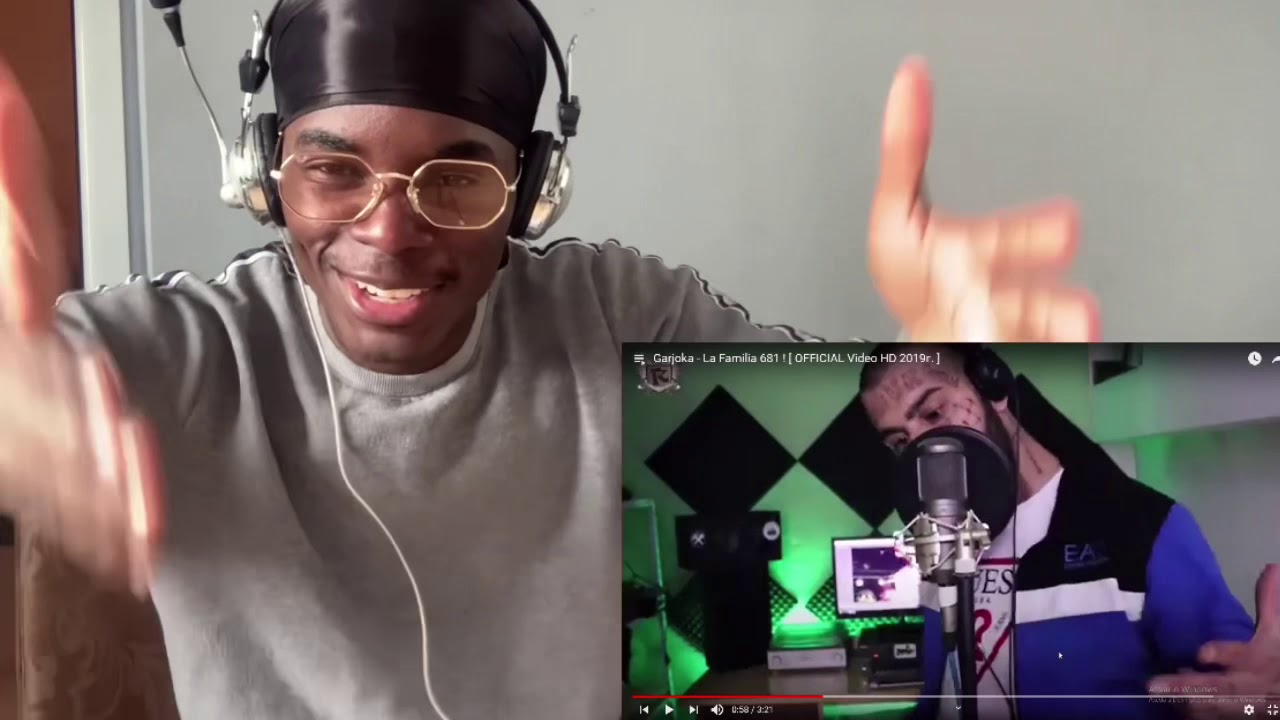 Angolan guy react Bulgarian rap: GARJOKA - LA FAMILIA 681