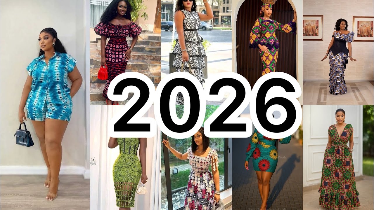 2026 TRENDY AND HOTTEST ANKARA GOWN STYLES/ANKARA LONG & SHORT GOWN DESIGNS /TRENDING ANKARA STYLES