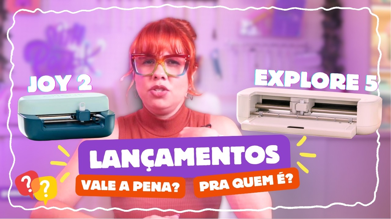 NOVIDADES Cricut Joy 2 e Cricut Explore 5 - Vale a pena? Pra quem é?