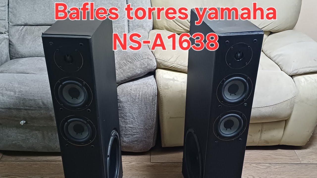 Башенные колонки Yamaha NS-A1638 (видео работы для продажи на Facebook) #yamaha