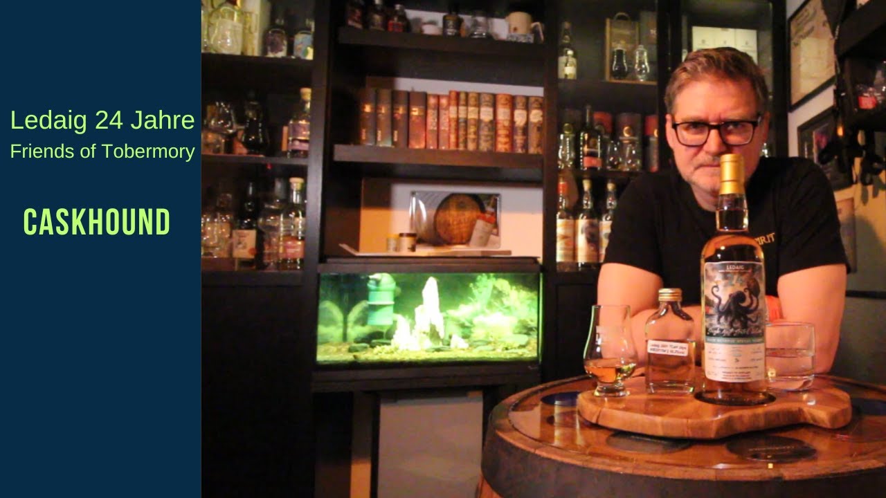 Ledaig 24 Jahre Caskhound für The Friends of Tobermory TomSpirit Whisky