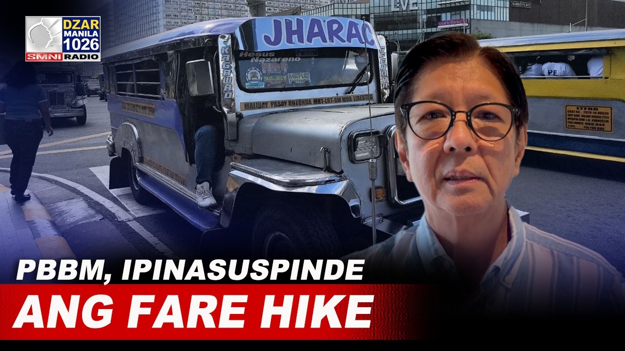 FARE HIKE, ipinasuspinde ni PBBM
