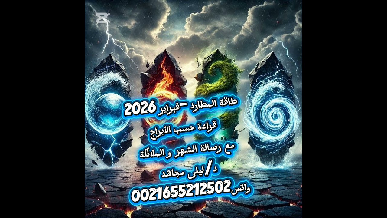 طاقة المطارد -فبراير 2026...قراءة حسب الأبراج 