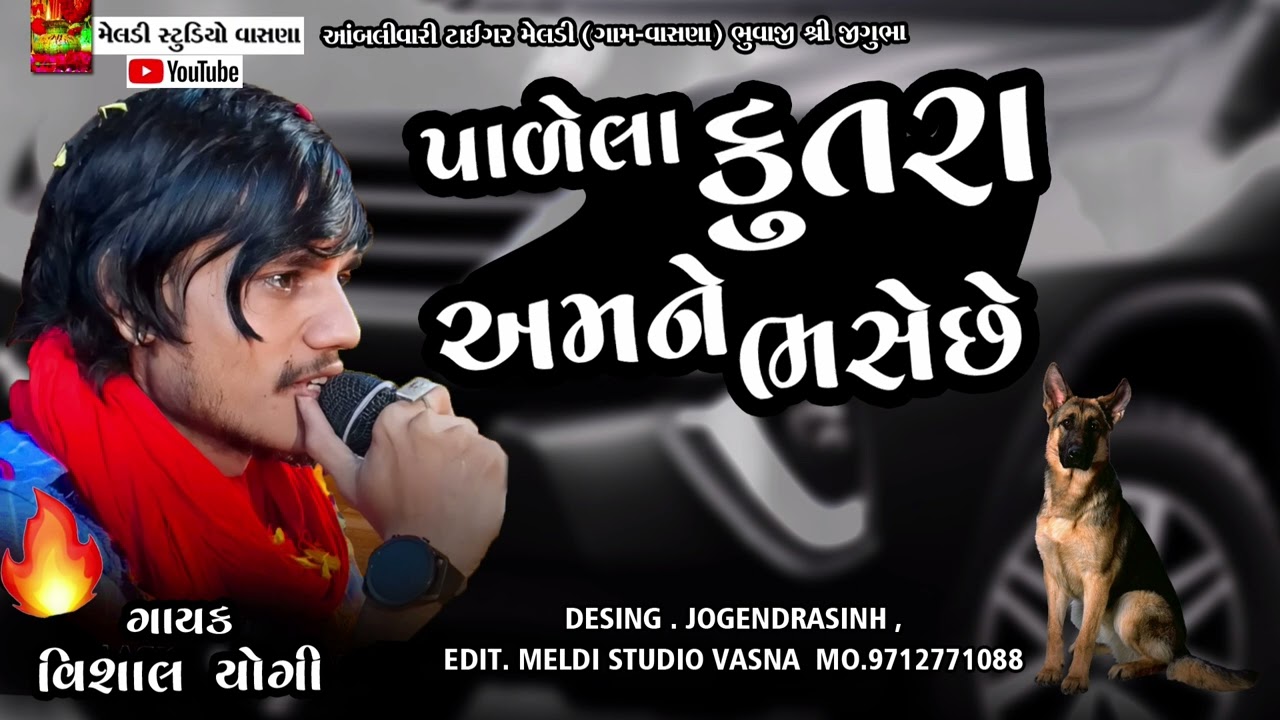 પાળેલા કુતરા એમણે ભસે છે  || Meldi Maa Aalap ||Vishal Yogi New Aalap 2023 Meldi Aalap