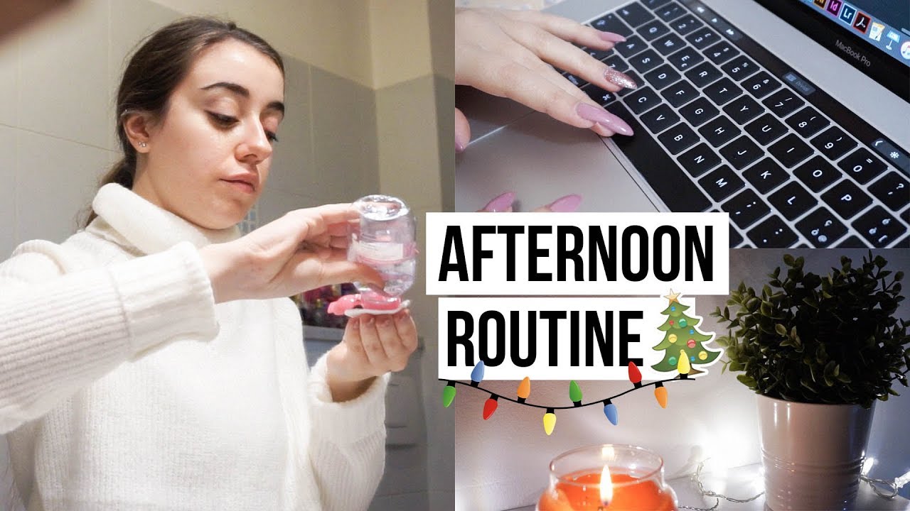 MY AFTERNOON ROUTINE // XMAS EDITION 🎅🏻🎁🎄