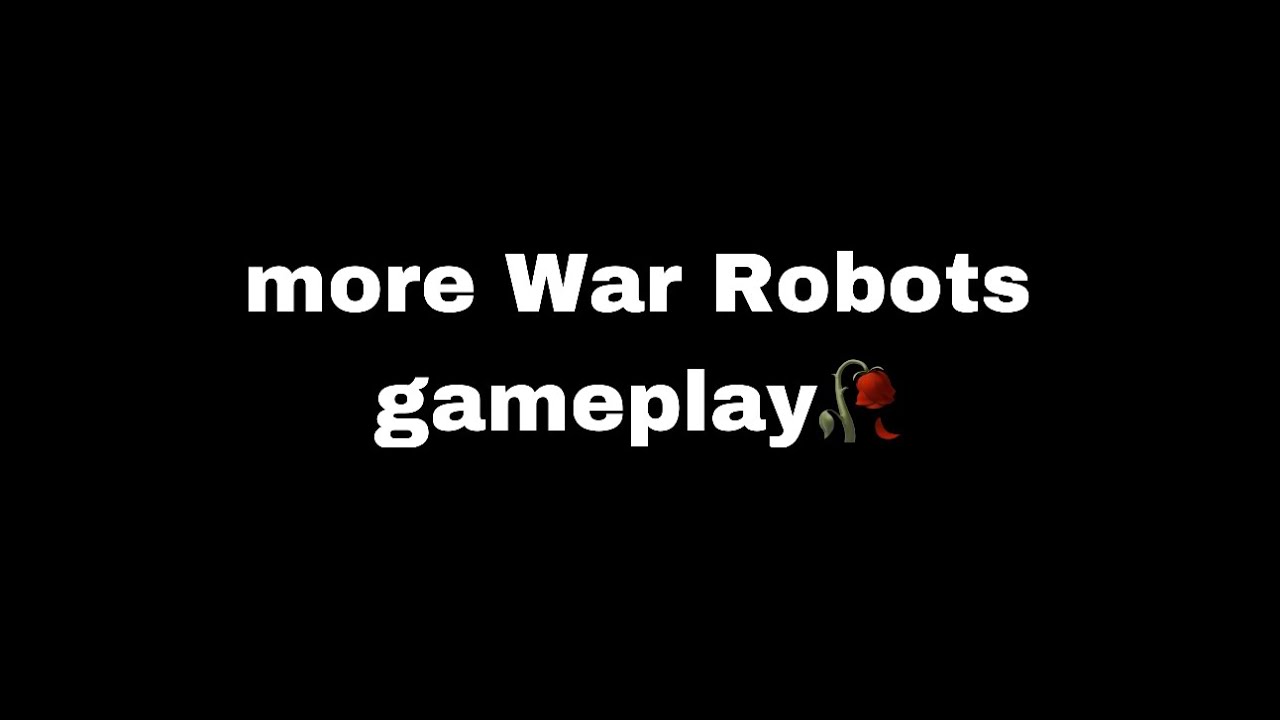 War Robots AGAIN but I have a draw? | WR |